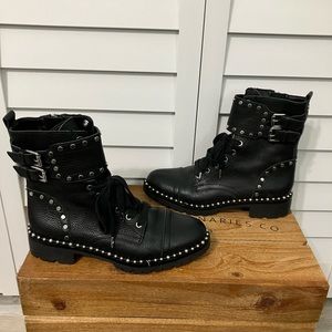 Sam Edelman funky leather boots